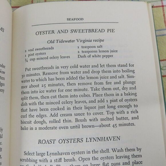 Culinary Gems Kitchens Virginia Cook Book 1952 1st Ed Deep South Cookery Booklet - Picture 4 of 9